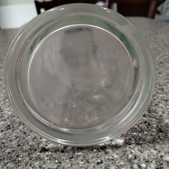 VTG West Virginia Etched Glass Orchid or Gazelle flower Empire Cocktail Pitcher - Picture 13 of 13